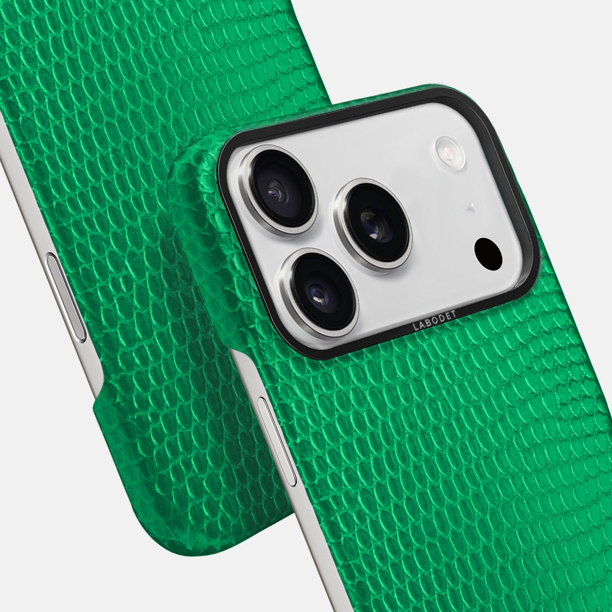 Classic Case For iPhone 18 Pro Max In Lizard -6 | Apple-Green-Black