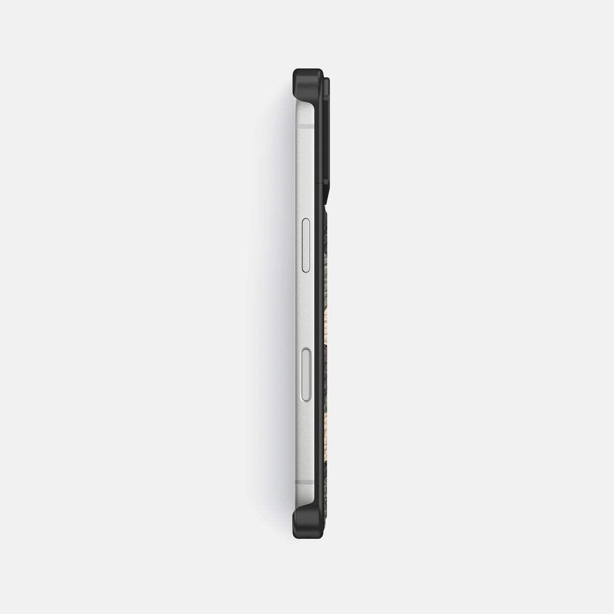 Metal Case For iPhone 17 Pro Max In Calf -3 | Camouflage-Black