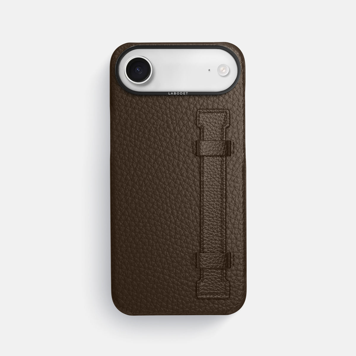 Handle Case For iPhone 17 Air In Calf -1 | Dark-Brown-Black