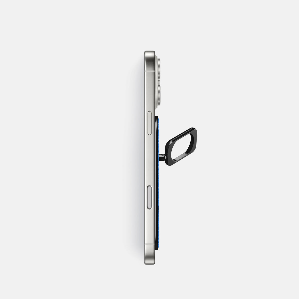MagSafe Ring For iPhone 17 Pro In Ostrich -3 | Royal-Blue-Black