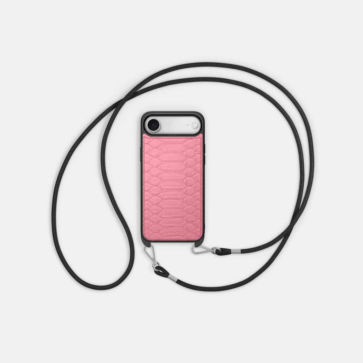 Crossbody Sport Case For iPhone 17 Air In Python -5 | Pink