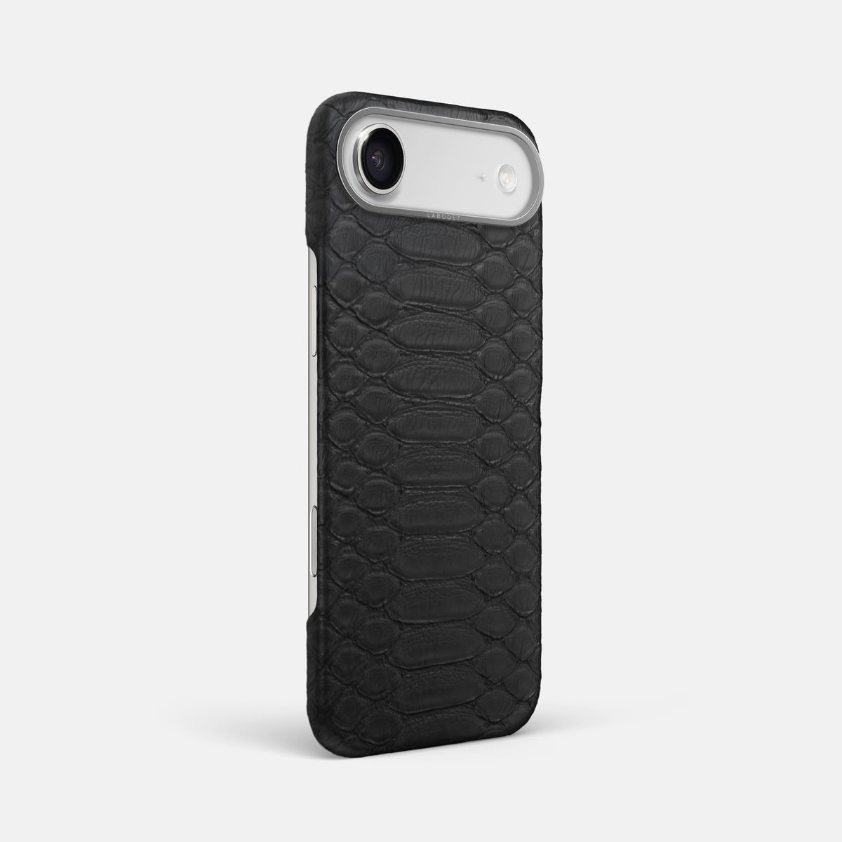 Classic Case For iPhone 17 Air In Python -2 | Black-Steel