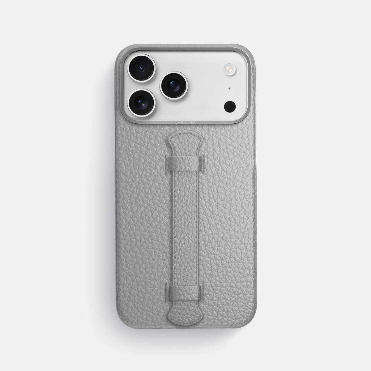 Center Handle For iPhone 17 Pro Max In Calf -1 | Nuage-Steel