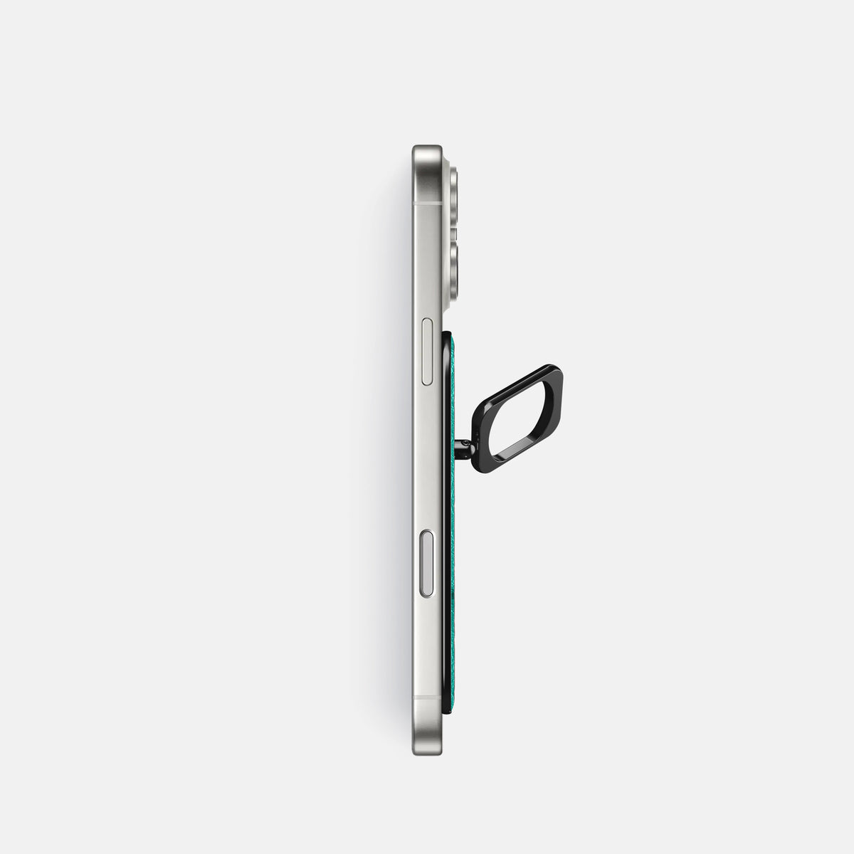 MagSafe Ring For iPhone 17 Pro In Ostrich -3 | Turquoise-Black