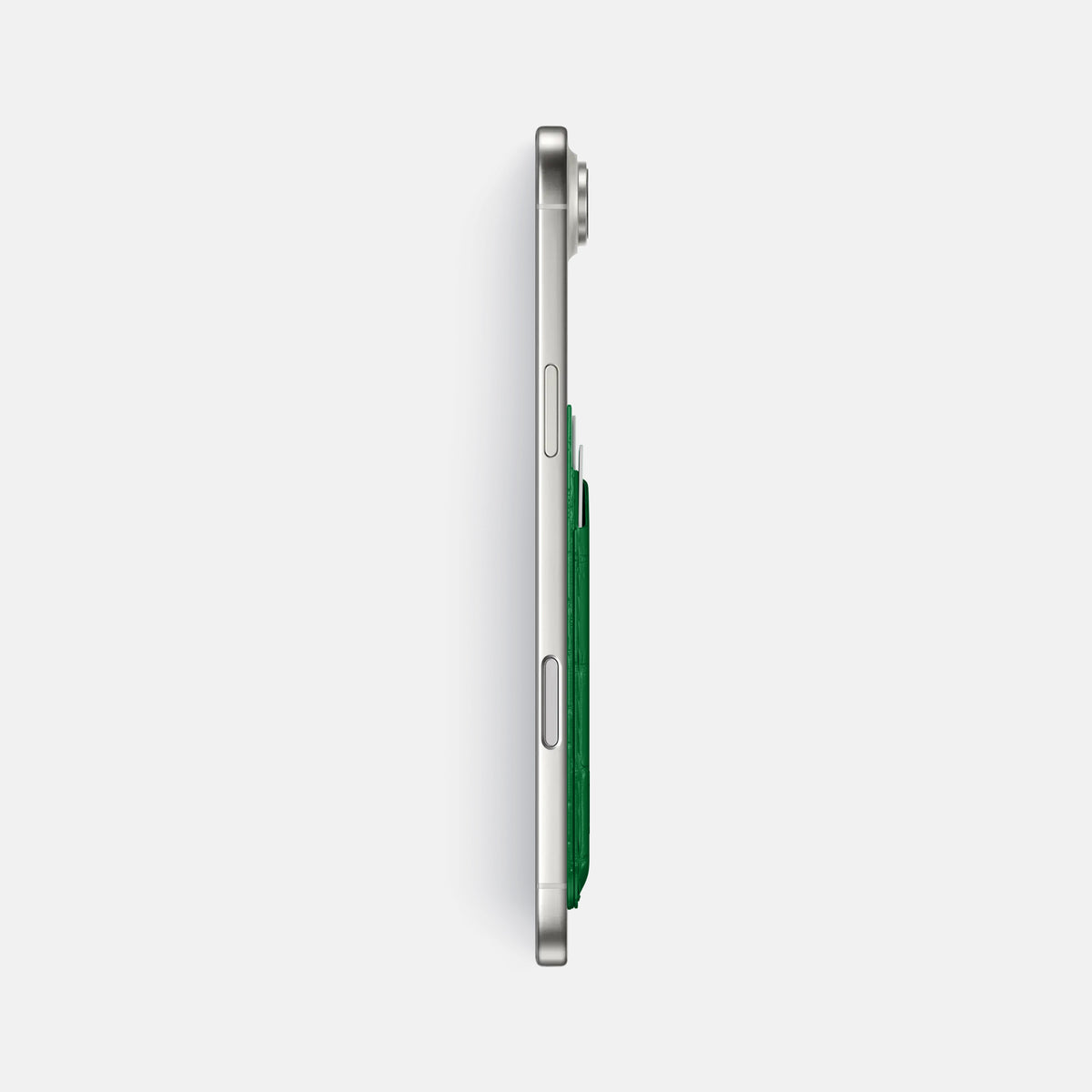 MagSafe Wallet For iPhone 17 Air In Alligator -3 | Forest-Green