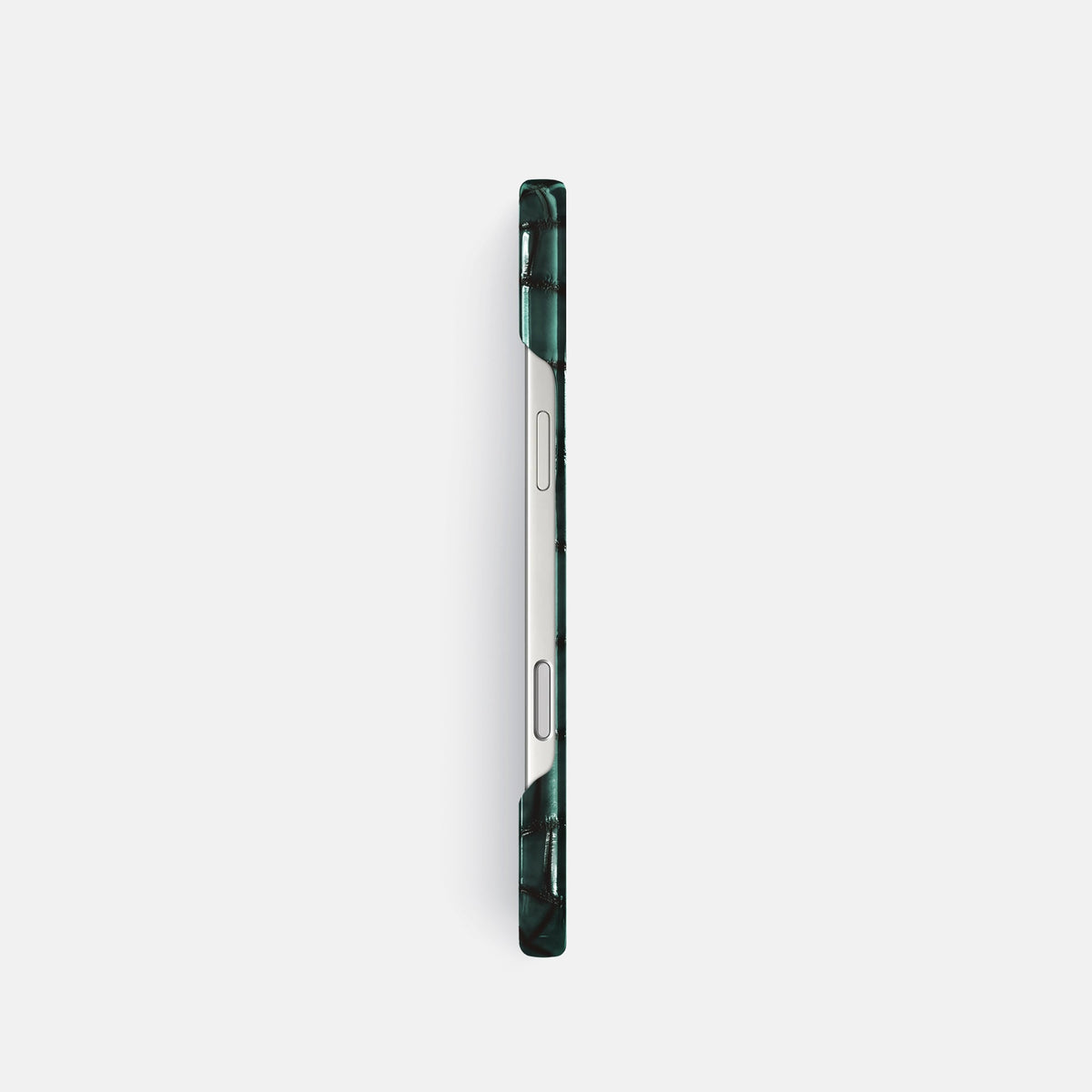 Slim Case For iPhone 18 Pro In Patina Alligator -3 | Green