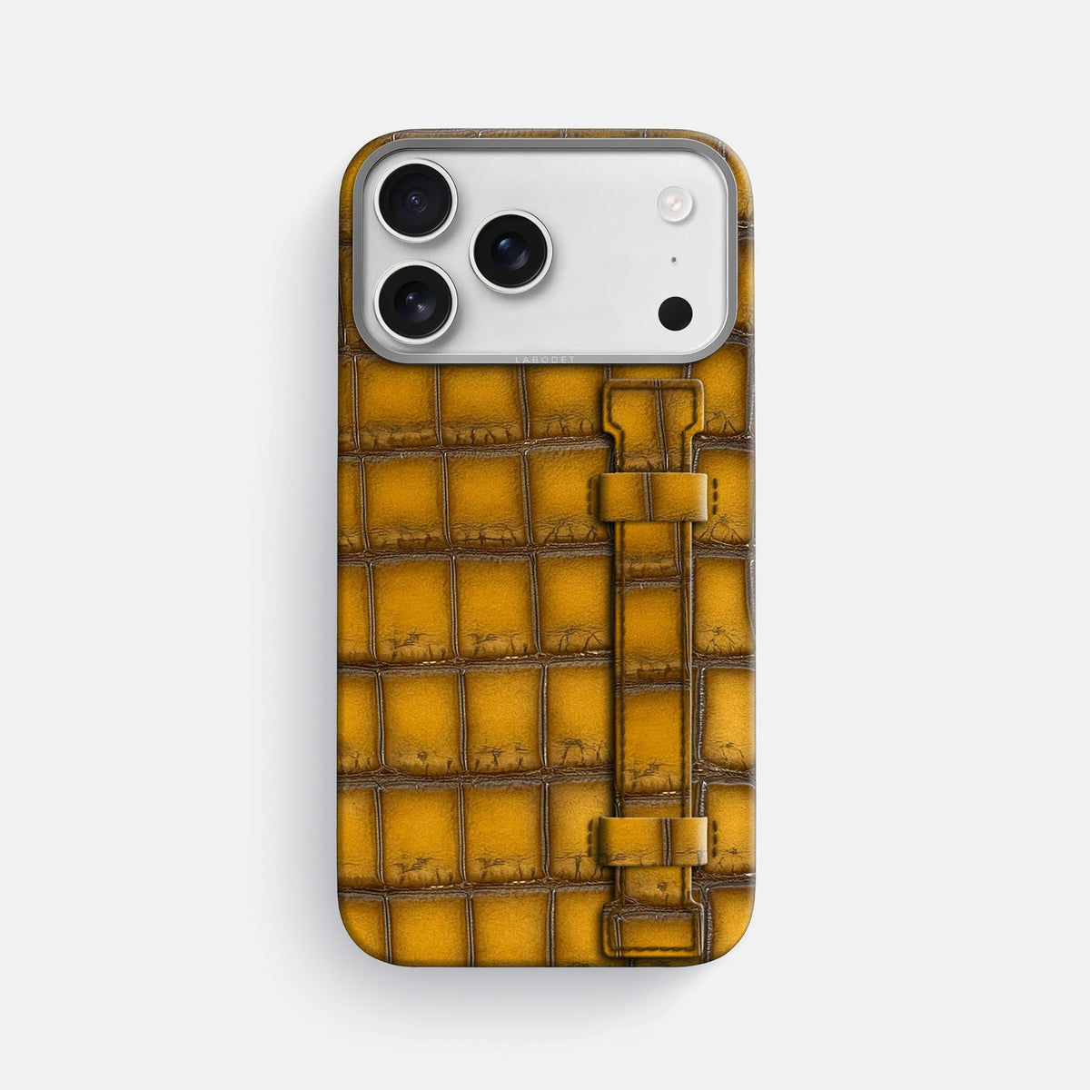 Handle Case For iPhone 18 Pro Max In Patina Alligator -1 | Sydney-Steel