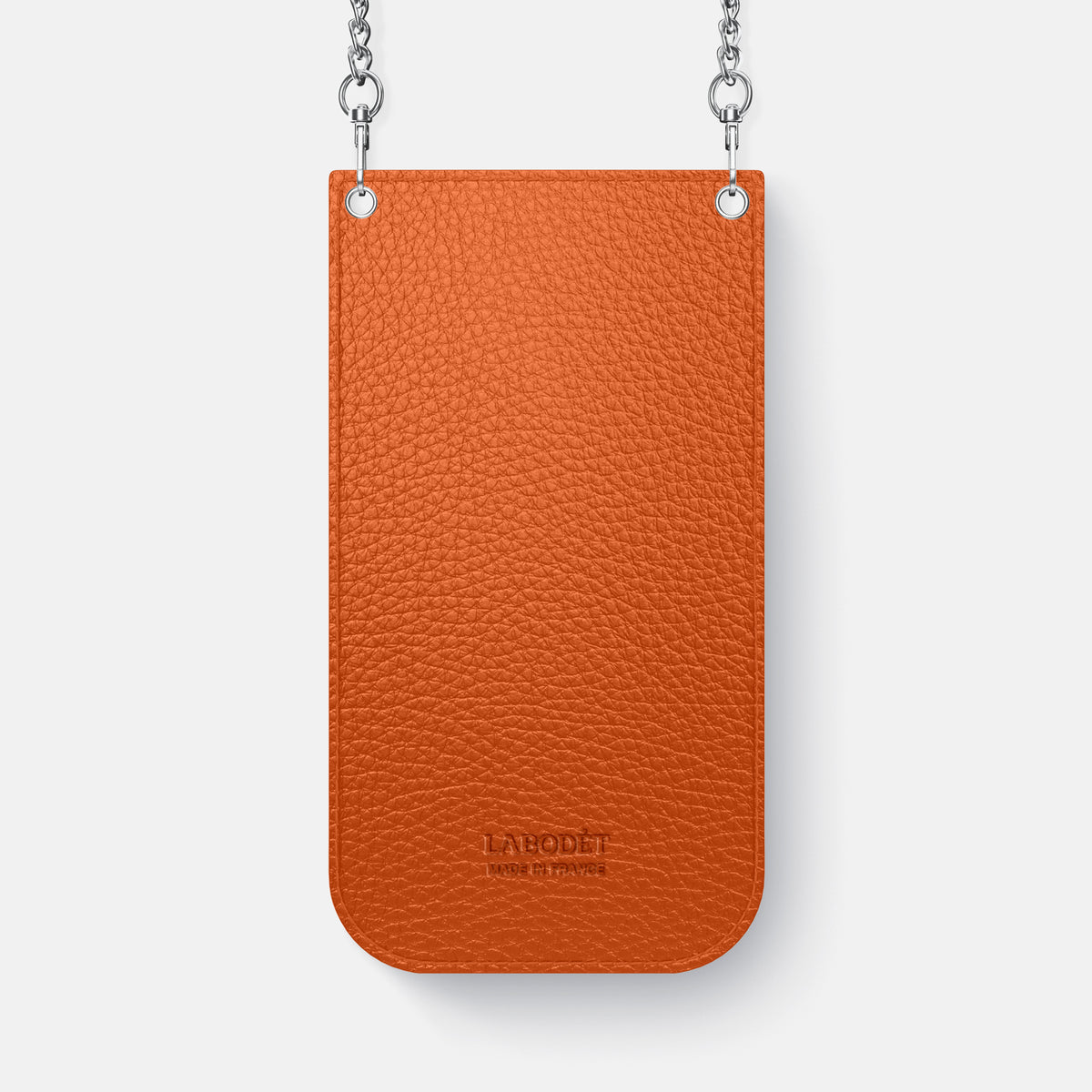 Crossbody Bag For iPhone 17 Pro Max In Calf -3 | Bordeaux-Steel