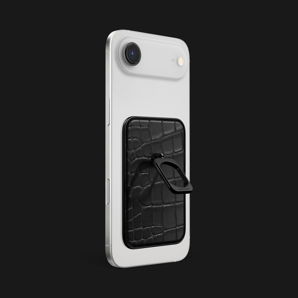 MagSafe Ring Edition Black For iPhone 17 Air In Alligator -2 | Edition-Black-Black