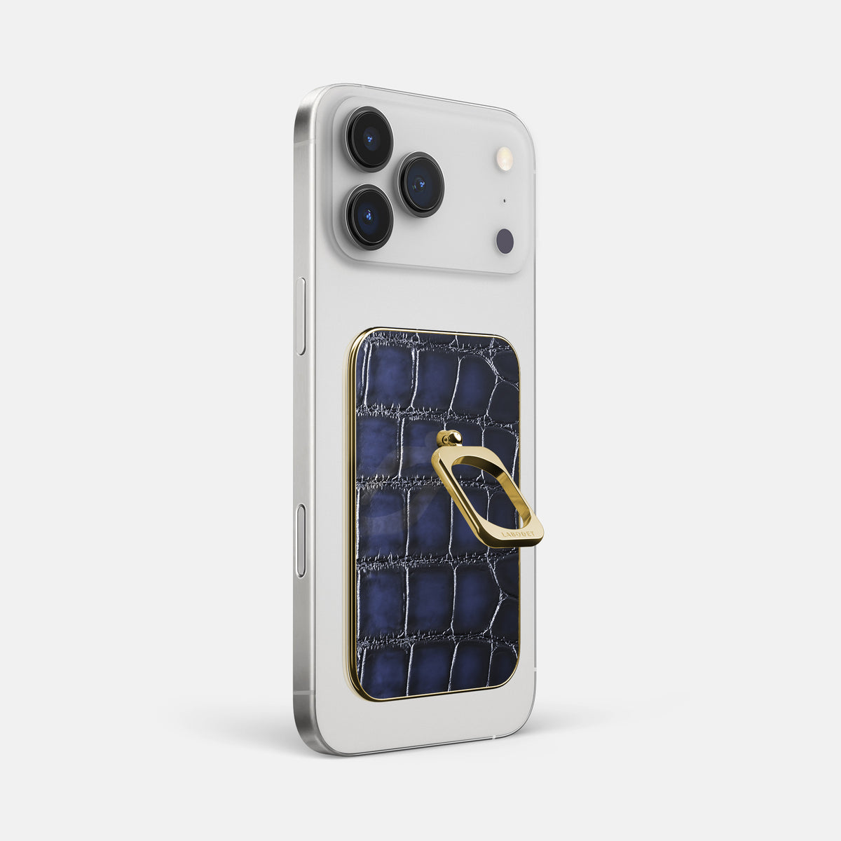 MagSafe Ring For iPhone 17 Pro Max In Patina Alligator -1 | Havana-Blue-Gold