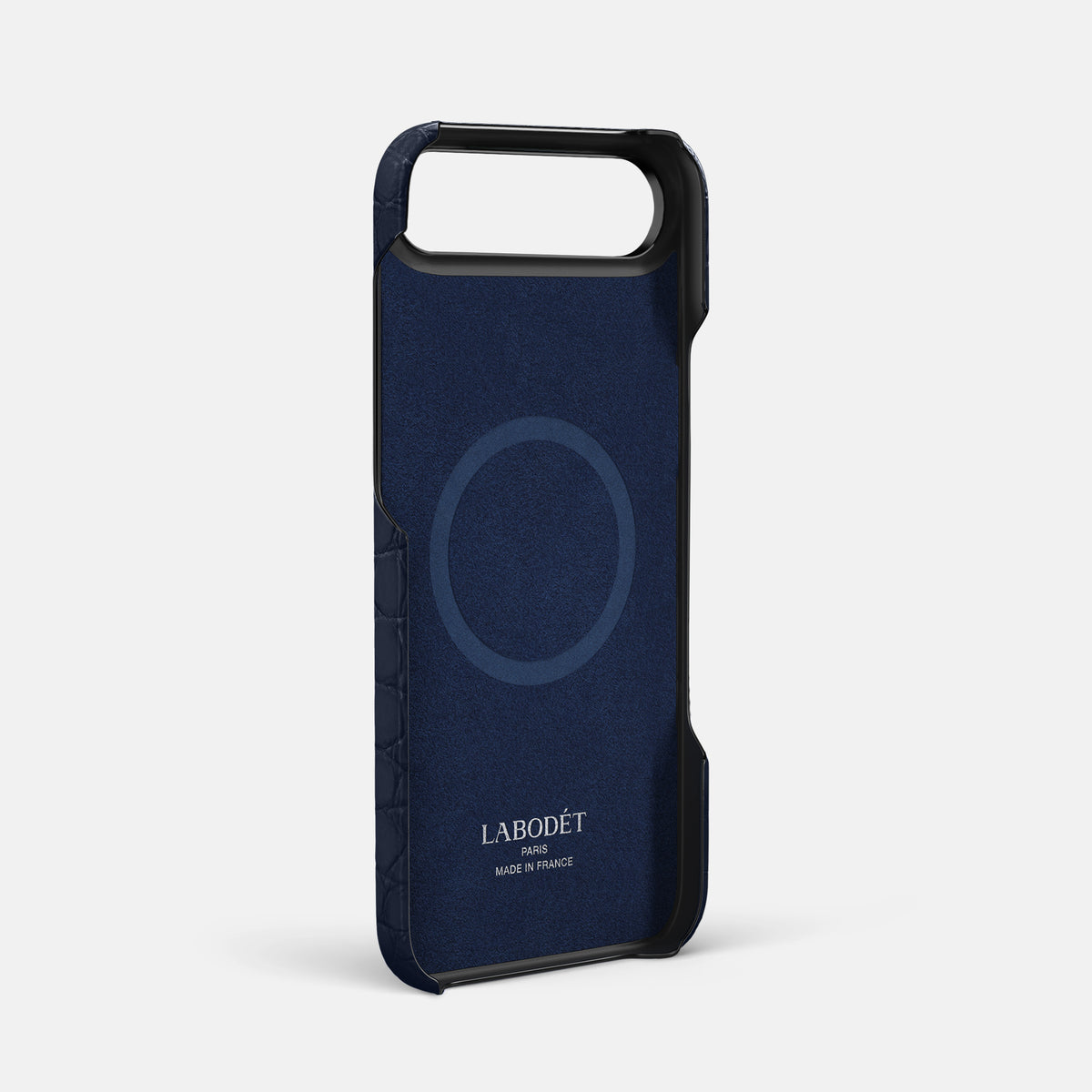 Finger Case For iPhone 17 Air In Alligator -4 | Navy-Blue-Black