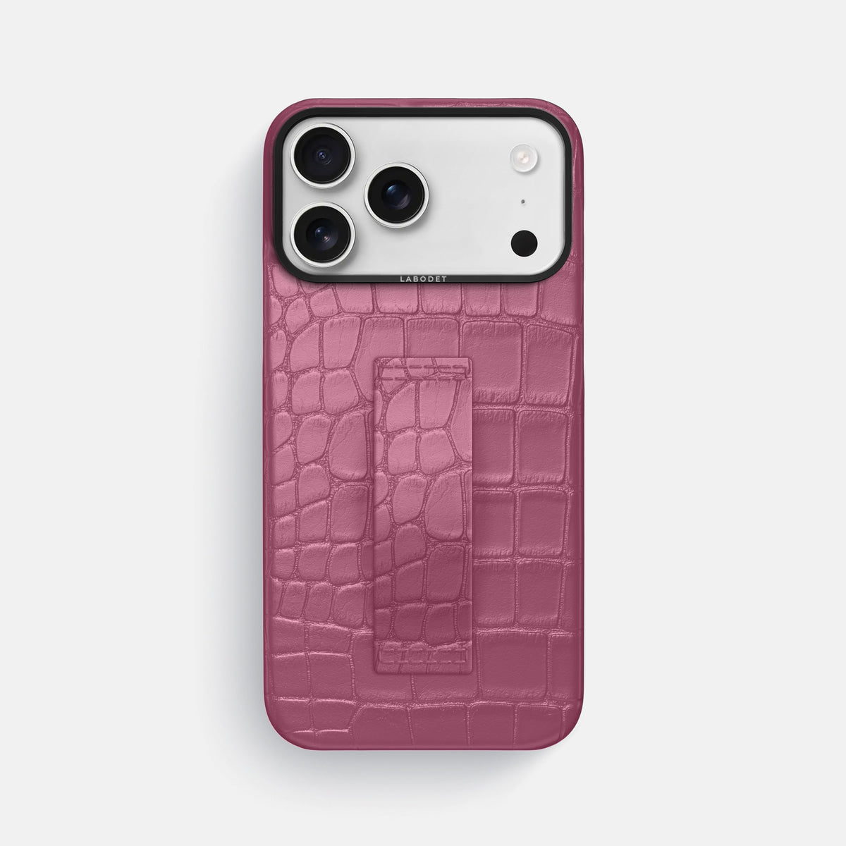 Finger Case For iPhone 18 Pro Max In Alligator -1 | Pink-Lagoon-Black
