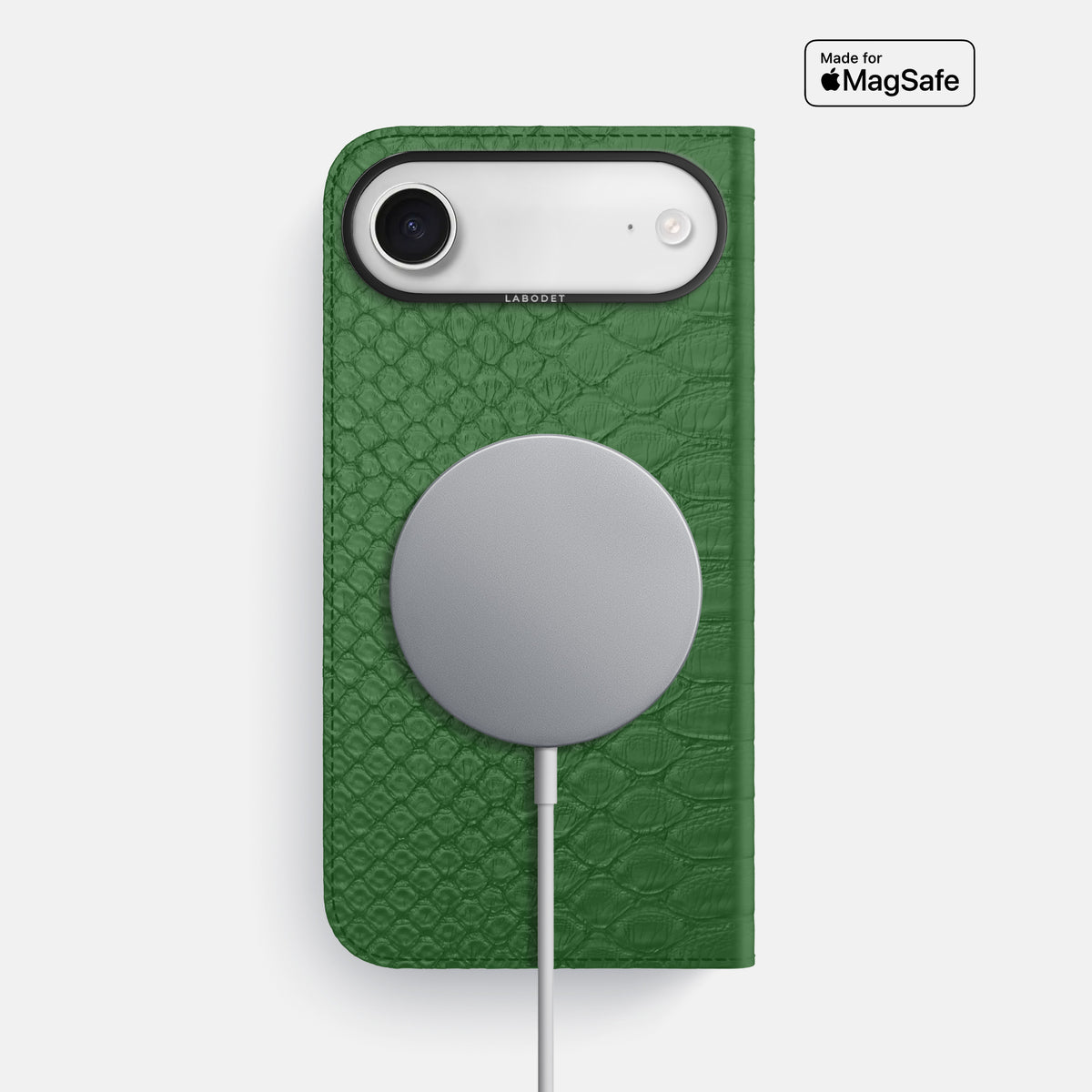 Folio Case For iPhone 17 Air In Python -3 | Green-Black