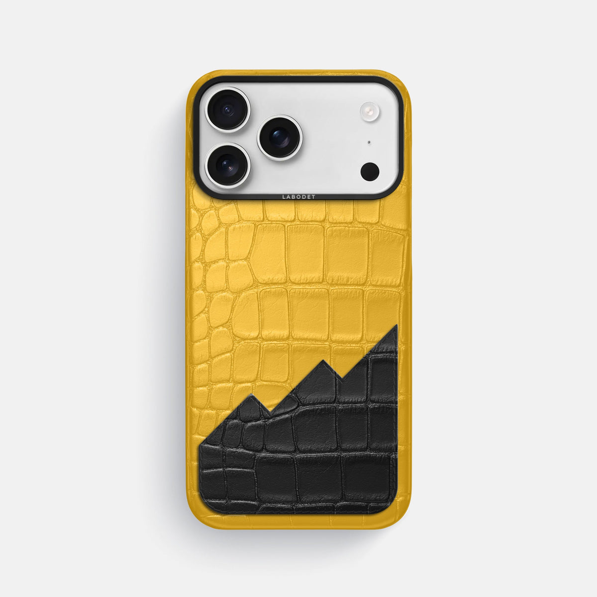 Classic Case With UpOnly For iPhone 18 Pro Max In Alligator -1 | Yellow-Black