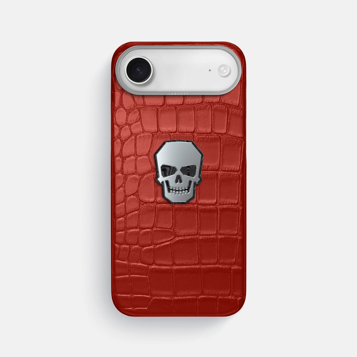Classic Case With Titanium Skull For iPhone 17 Air In Alligator