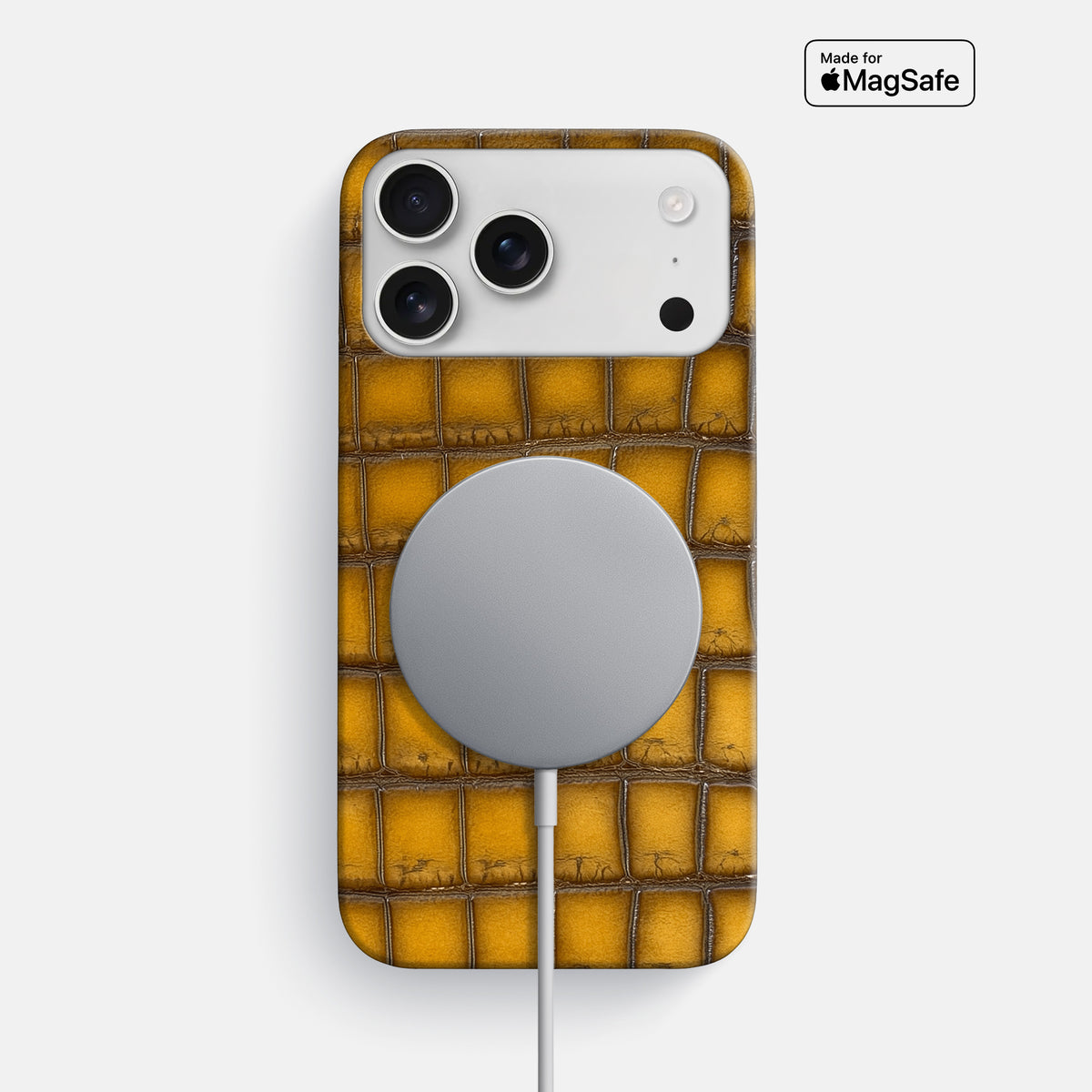 Slim Case For iPhone 17 Pro Max In Patina Alligator -5 | Sydney