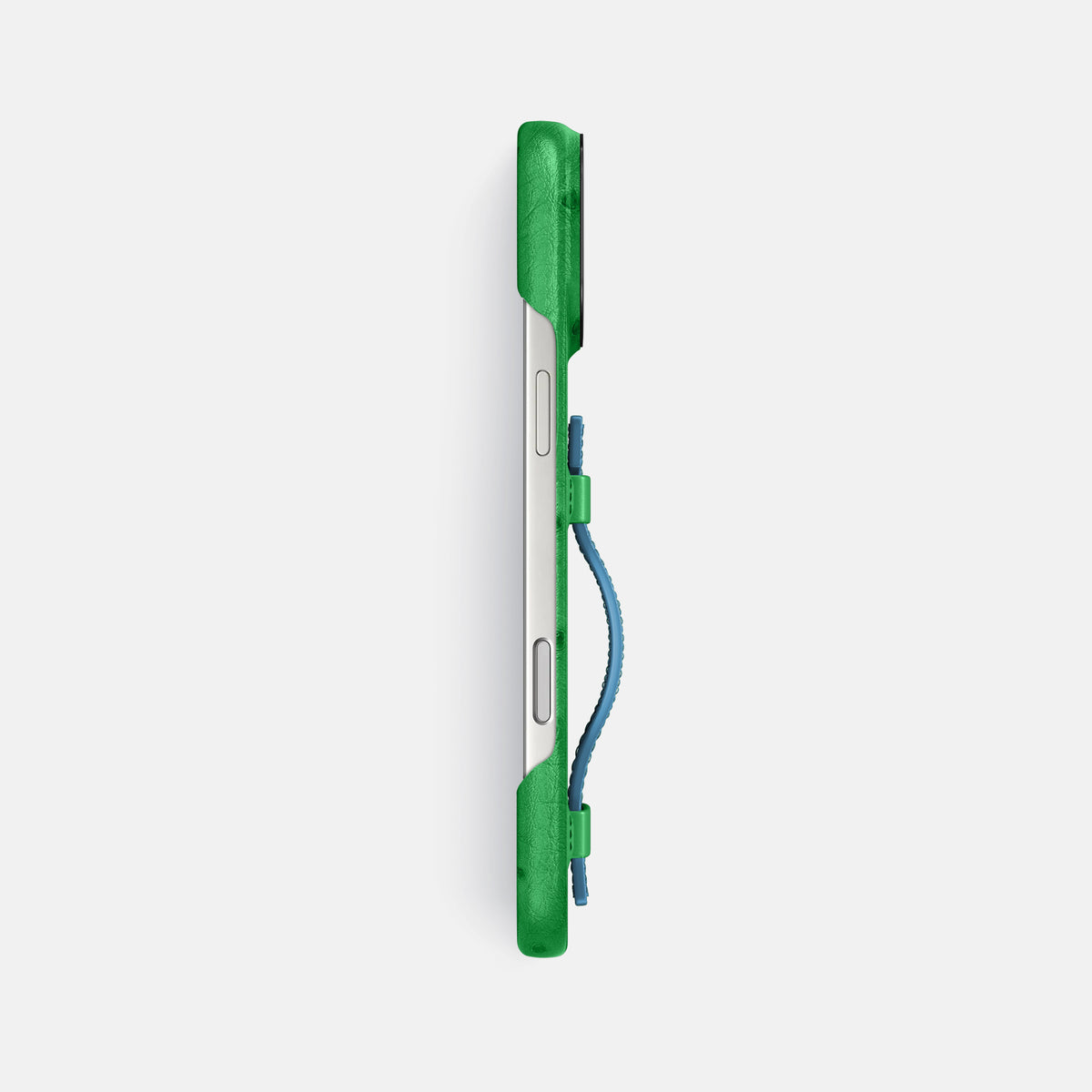 Handle Case Coloré For iPhone 17 Pro Max In Ostrich -3 | Kentucky-Green-Black