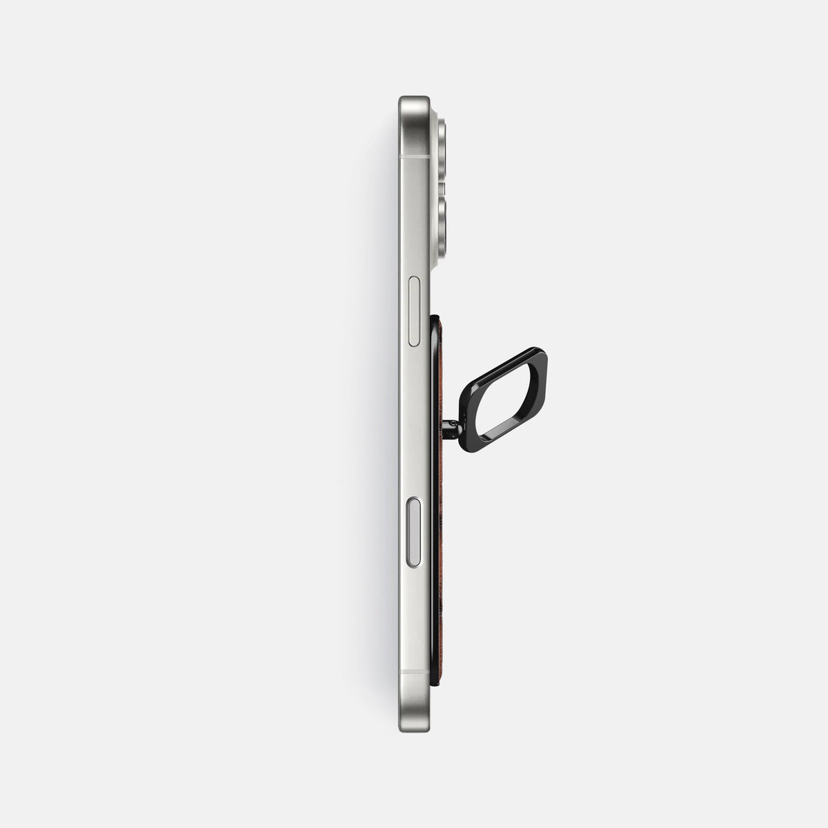 MagSafe Ring For iPhone 18 Pro Max In Patina Alligator -3 | Baobab-Black