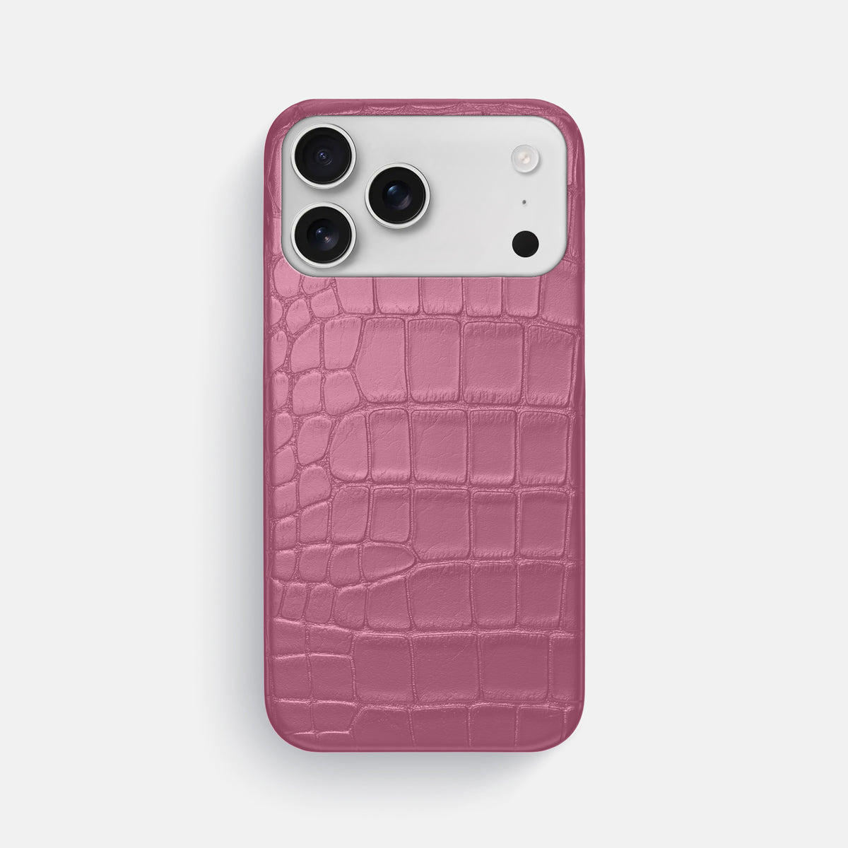 Slim Case For iPhone 17 Pro Max In Alligator -1 | Pink-Lagoon