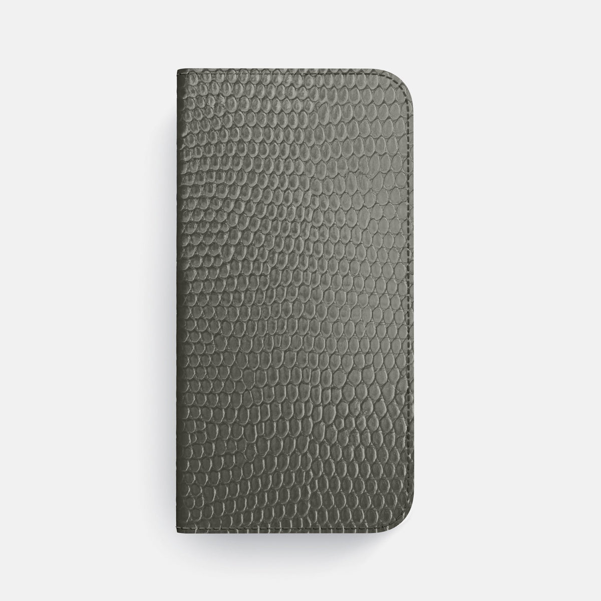 Folio Slim Case For iPhone 18 Pro Max In Lizard -4 | Grey