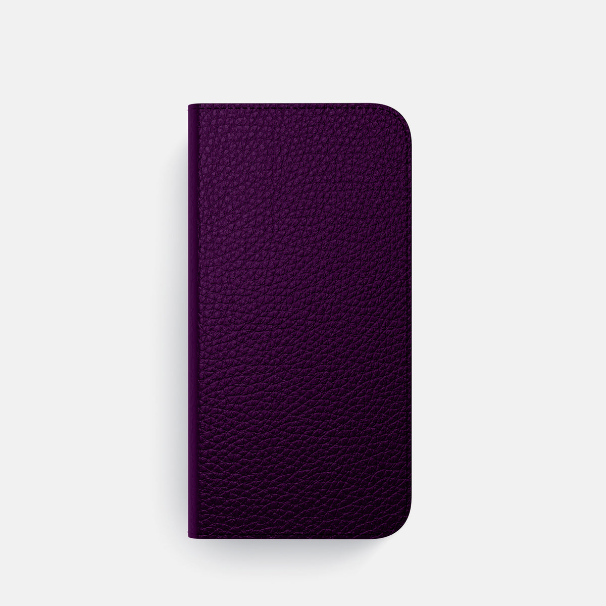Folio Slim Case For iPhone 17 Pro In Calf -4 | Violet