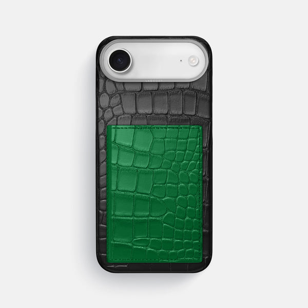Bi-Fold Case Coloré For iPhone 17 Air In Alligator