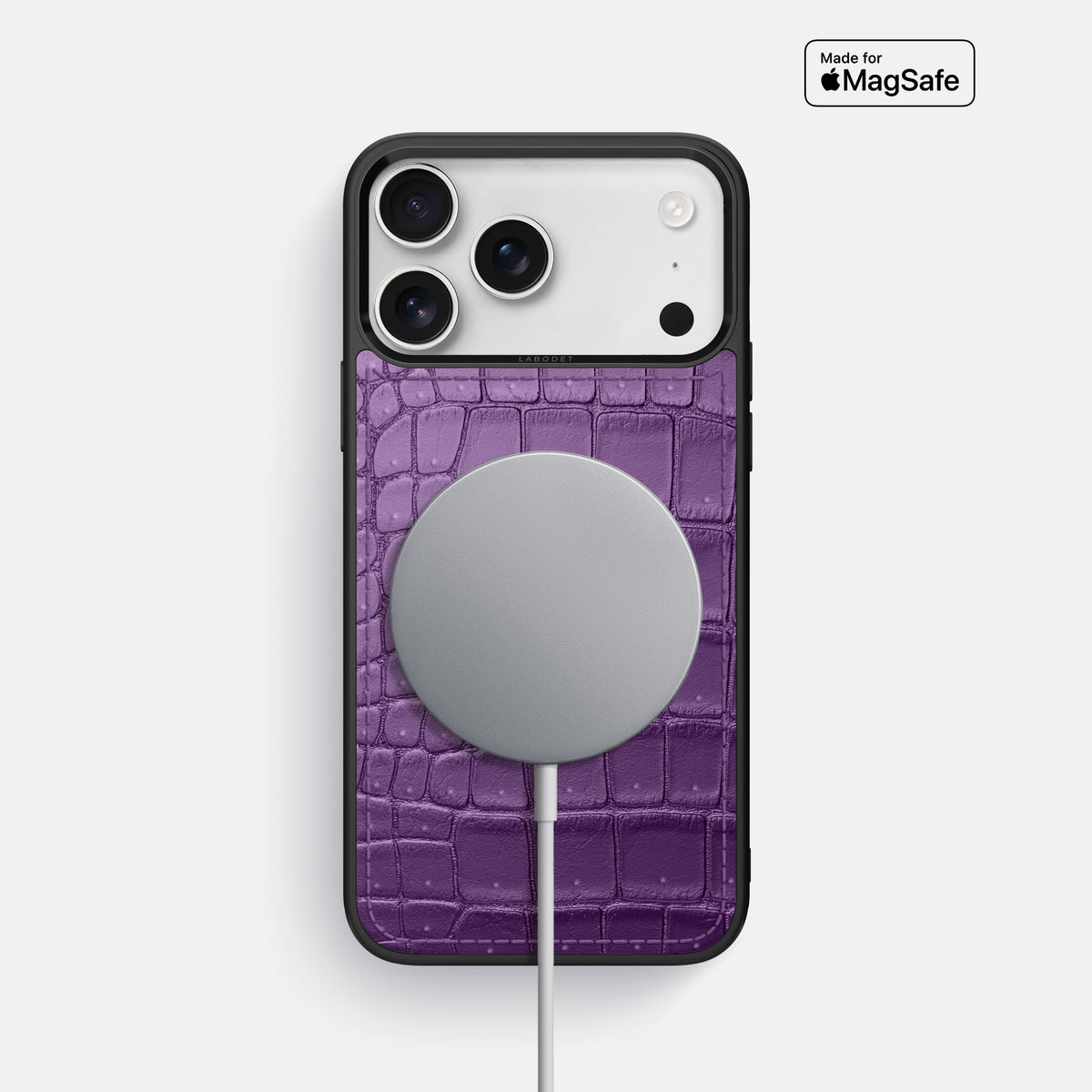 Sport Case For iPhone 17 Pro Max In Porosus Crocodile -5 | Purple