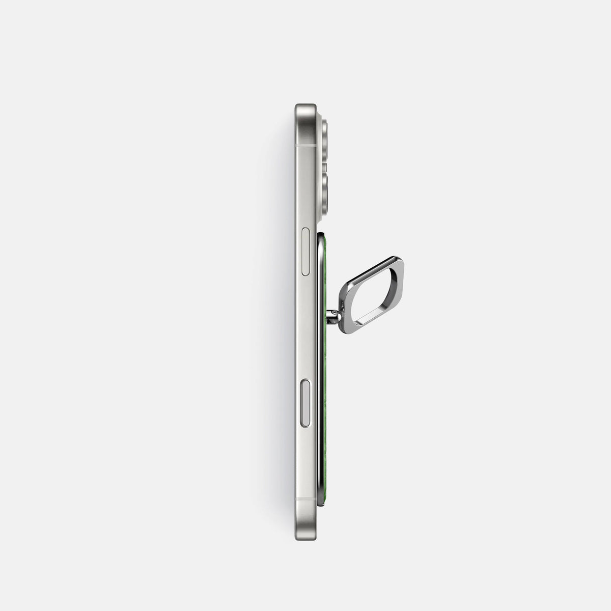 MagSafe Ring For iPhone 18 Pro In Alligator -3 | Apple-Green-Steel