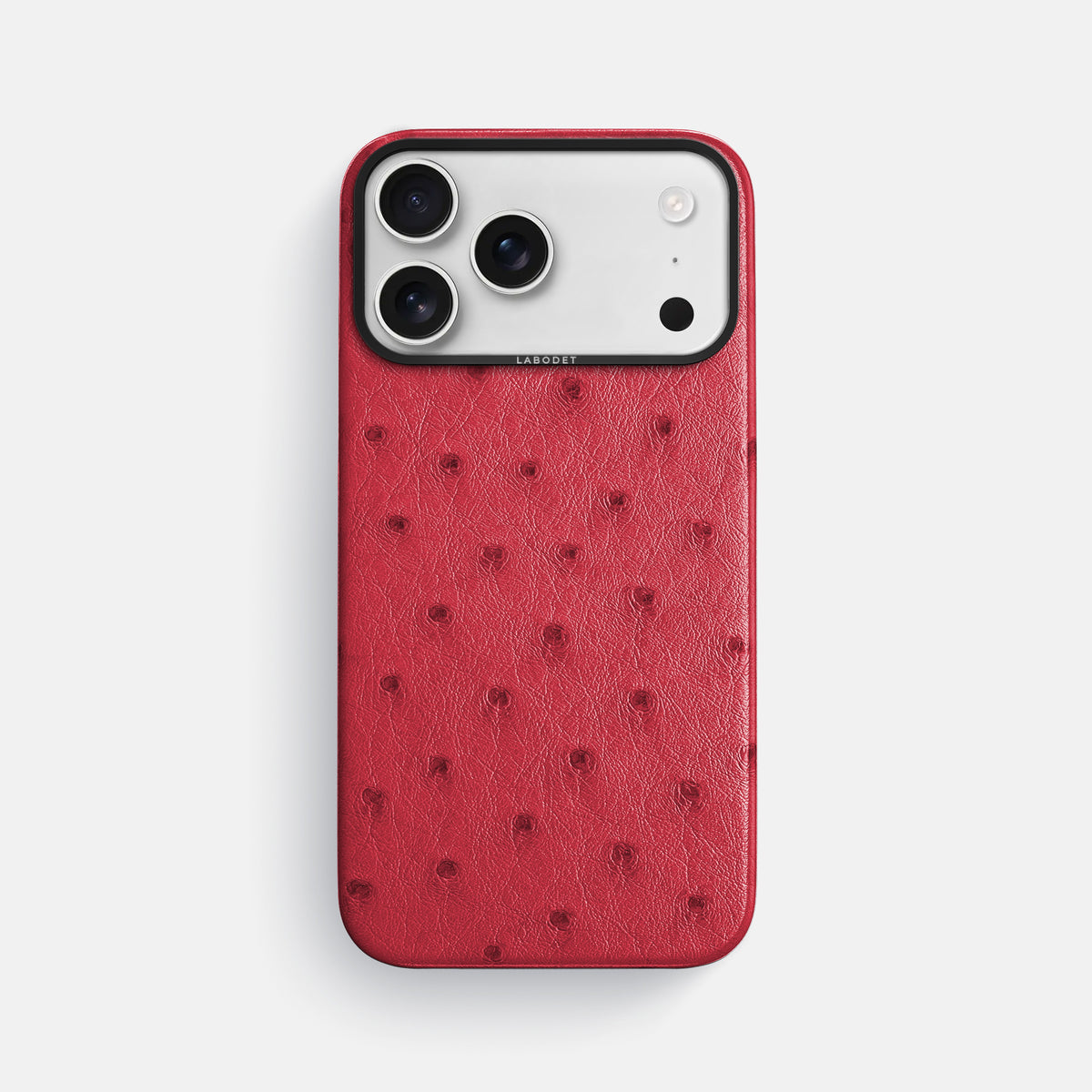 Classic Case For iPhone 17 Pro Max In Ostrich -1 | Red-Black