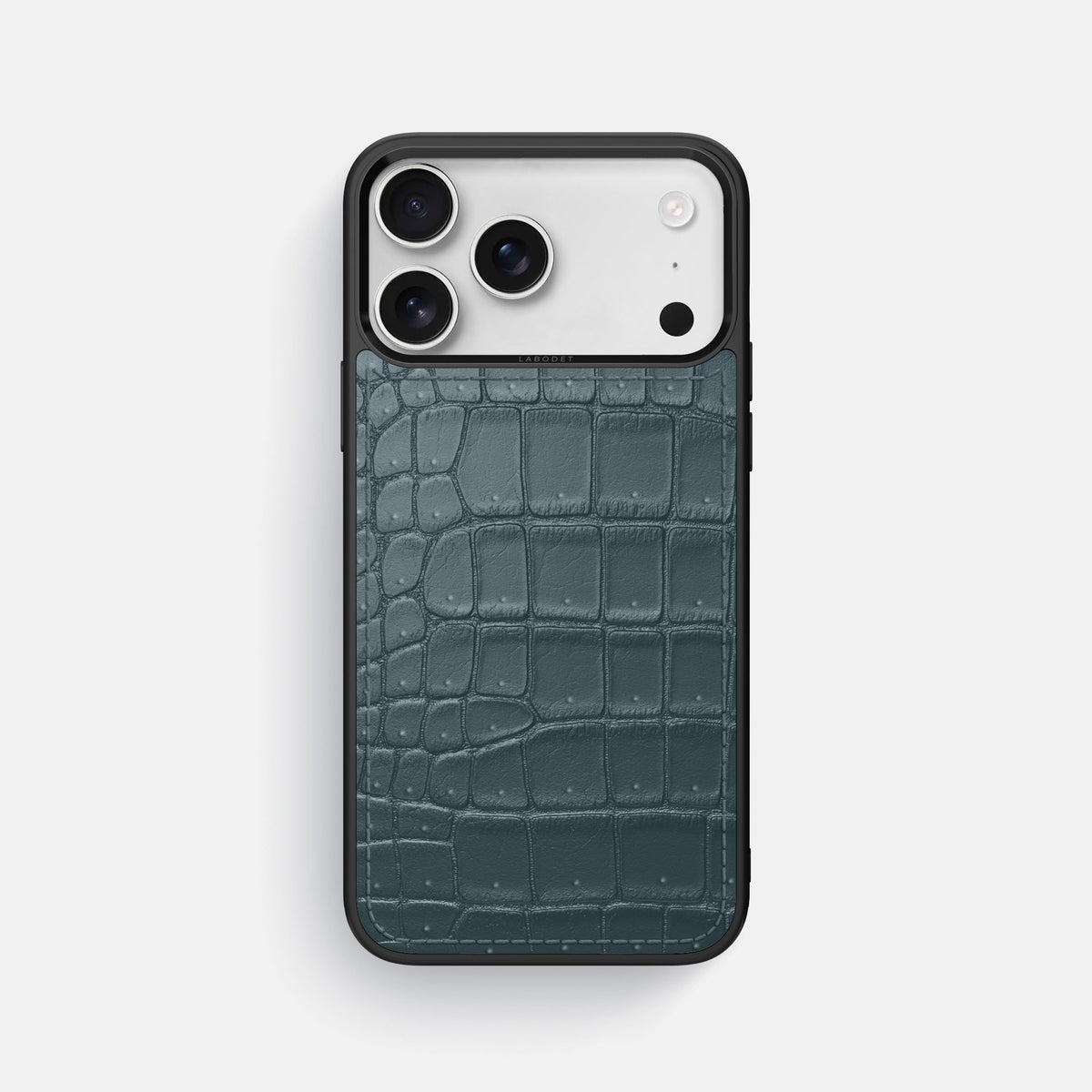 Sport Case For iPhone 18 Pro Max In Porosus Crocodile -1 | Denim