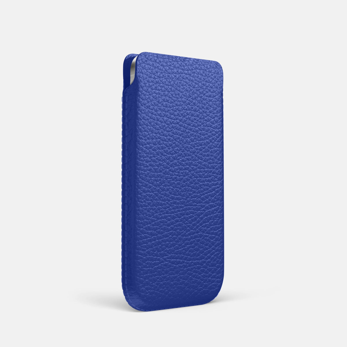 Pouch Case For iPhone 18 Pro In Calf -2 | Royal-Blue