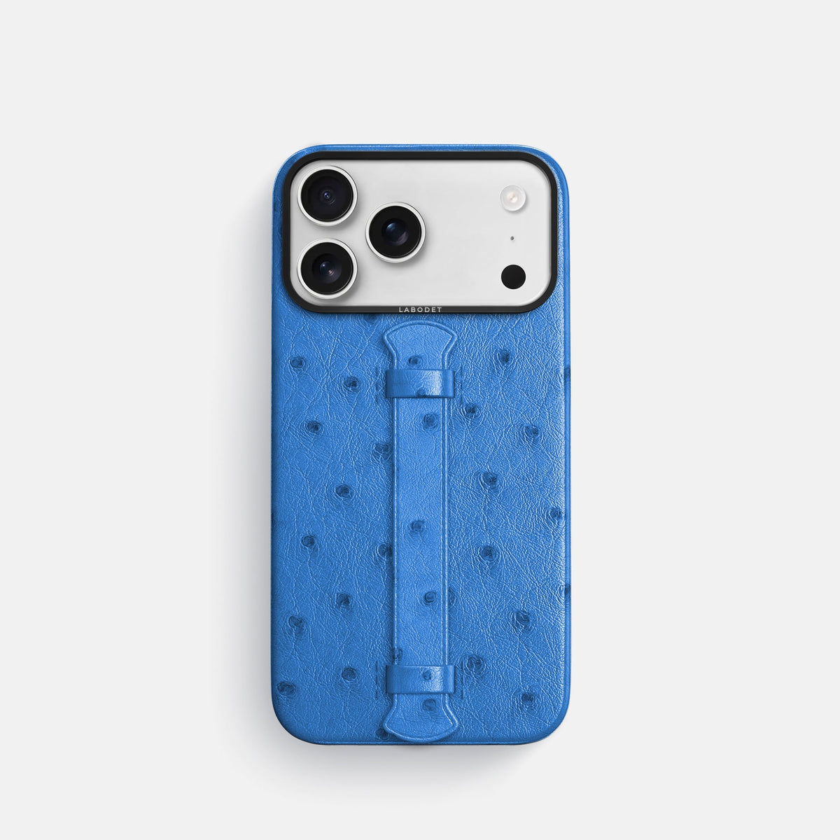 Center Handle For iPhone 18 Pro In Ostrich -1 | Royal-Blue-Black