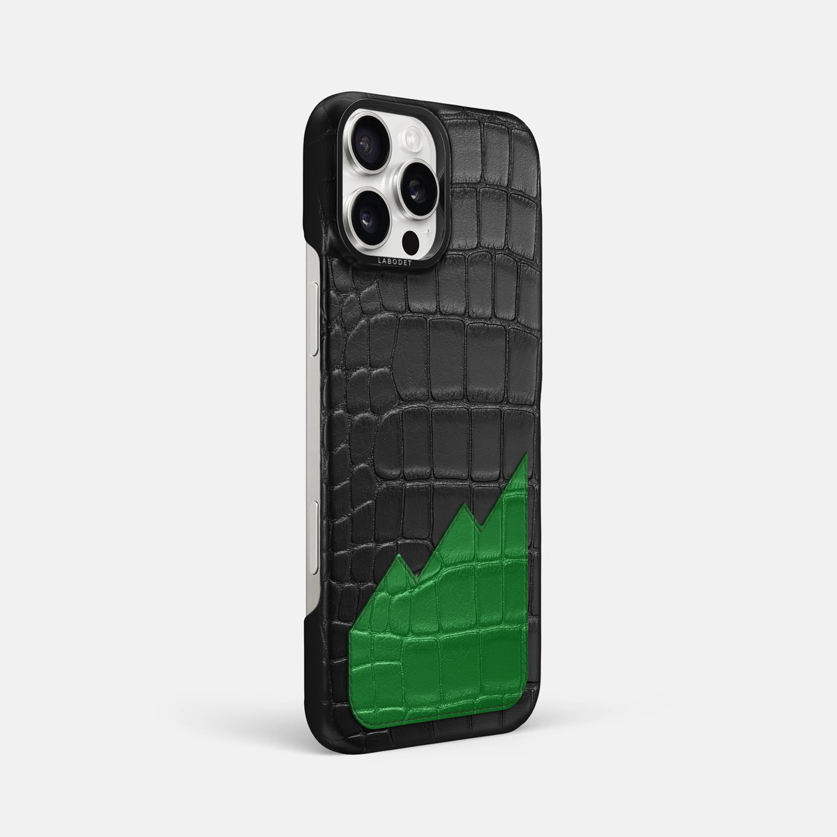 Classic Case With UpOnly For iPhone 16 Pro Max In Alligator -2 | Black-Black