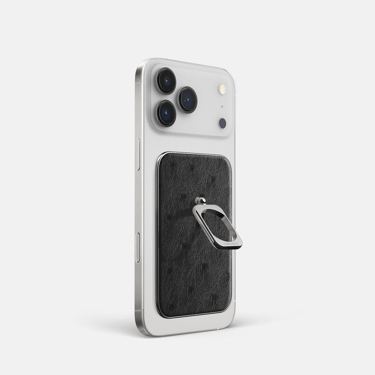 MagSafe Ring For iPhone 17 Pro In Ostrich -1 | Black-Steel