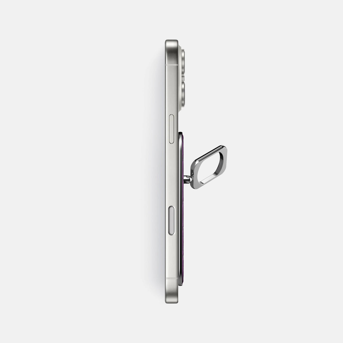 MagSafe Ring For iPhone 18 Pro Max In Calf -3 | Violet-Steel