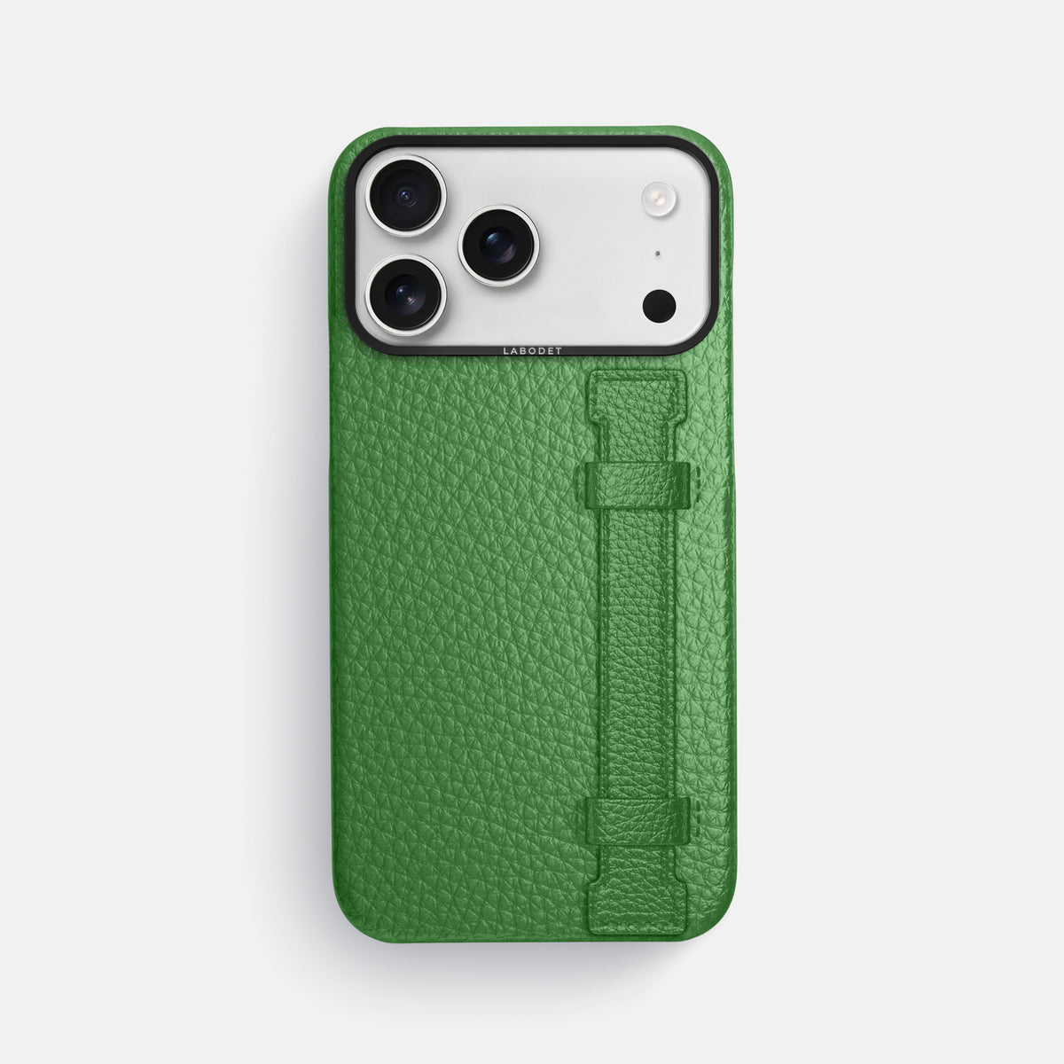 Handle Case For iPhone 17 Pro Max In Calf -1 | Herb-Black