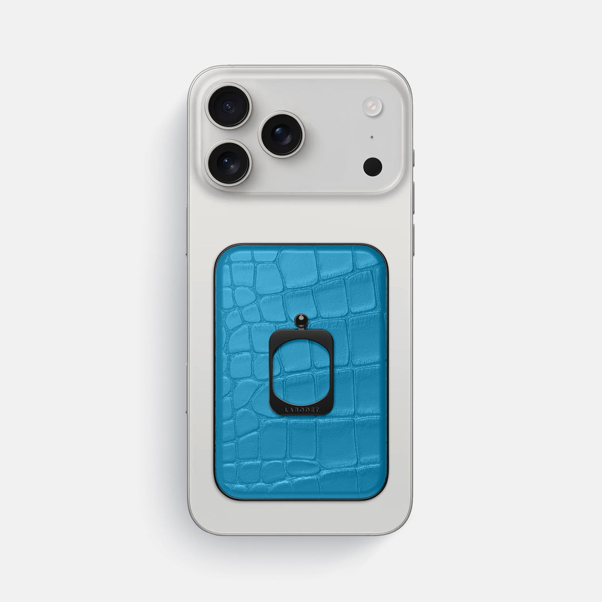 MagSafe Ring For iPhone 18 Pro Max In Alligator -1 | Curaçao-Blue-Black