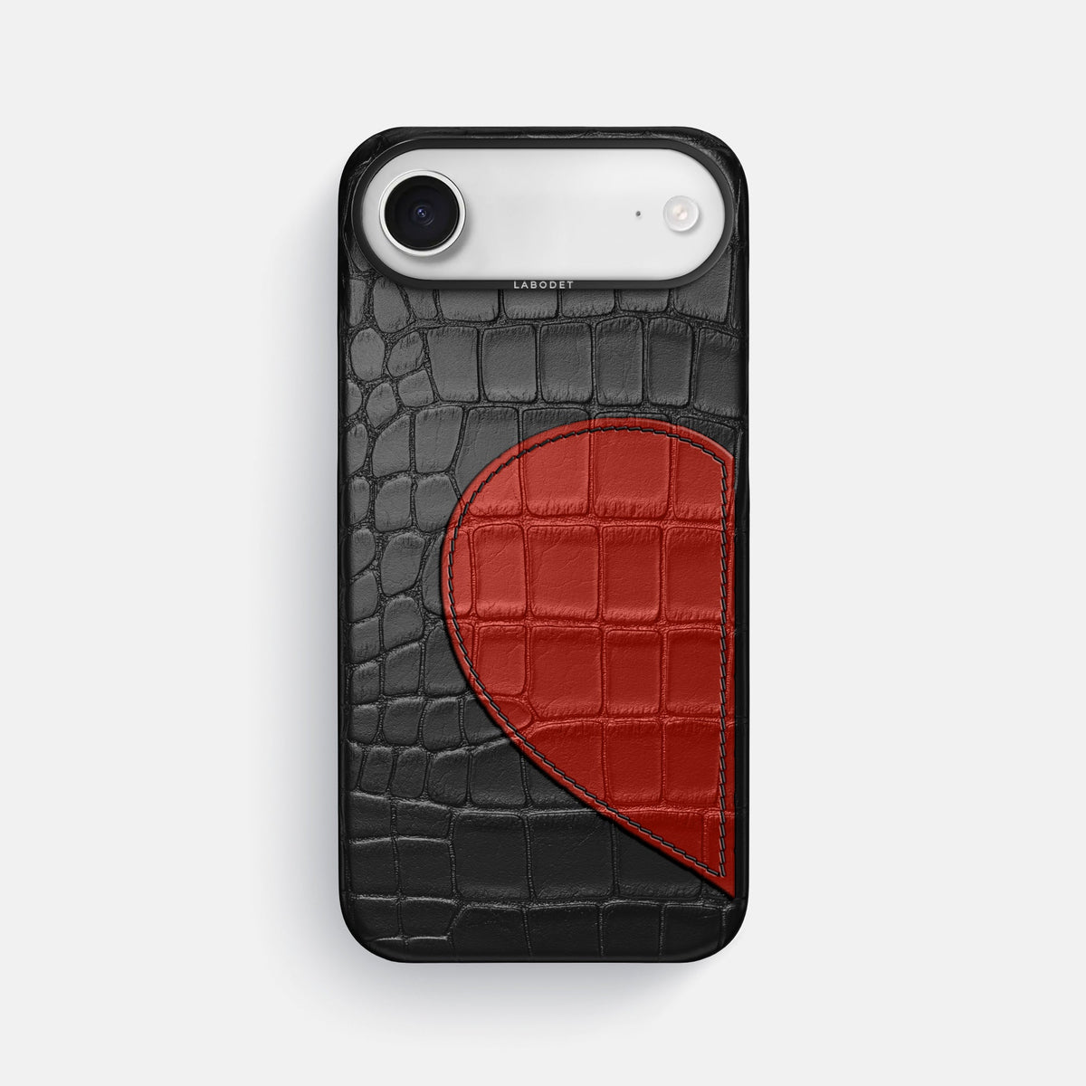 Classic Case With Half Heart - Left For iPhone 17 Air In Alligator