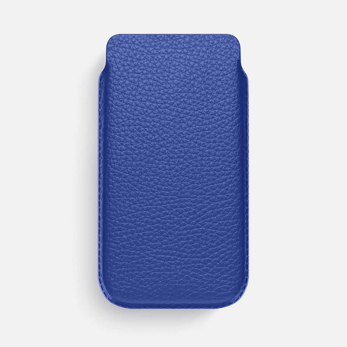 Pouch Case For iPhone 18 Pro Max In Calf -1 | Royal-Blue