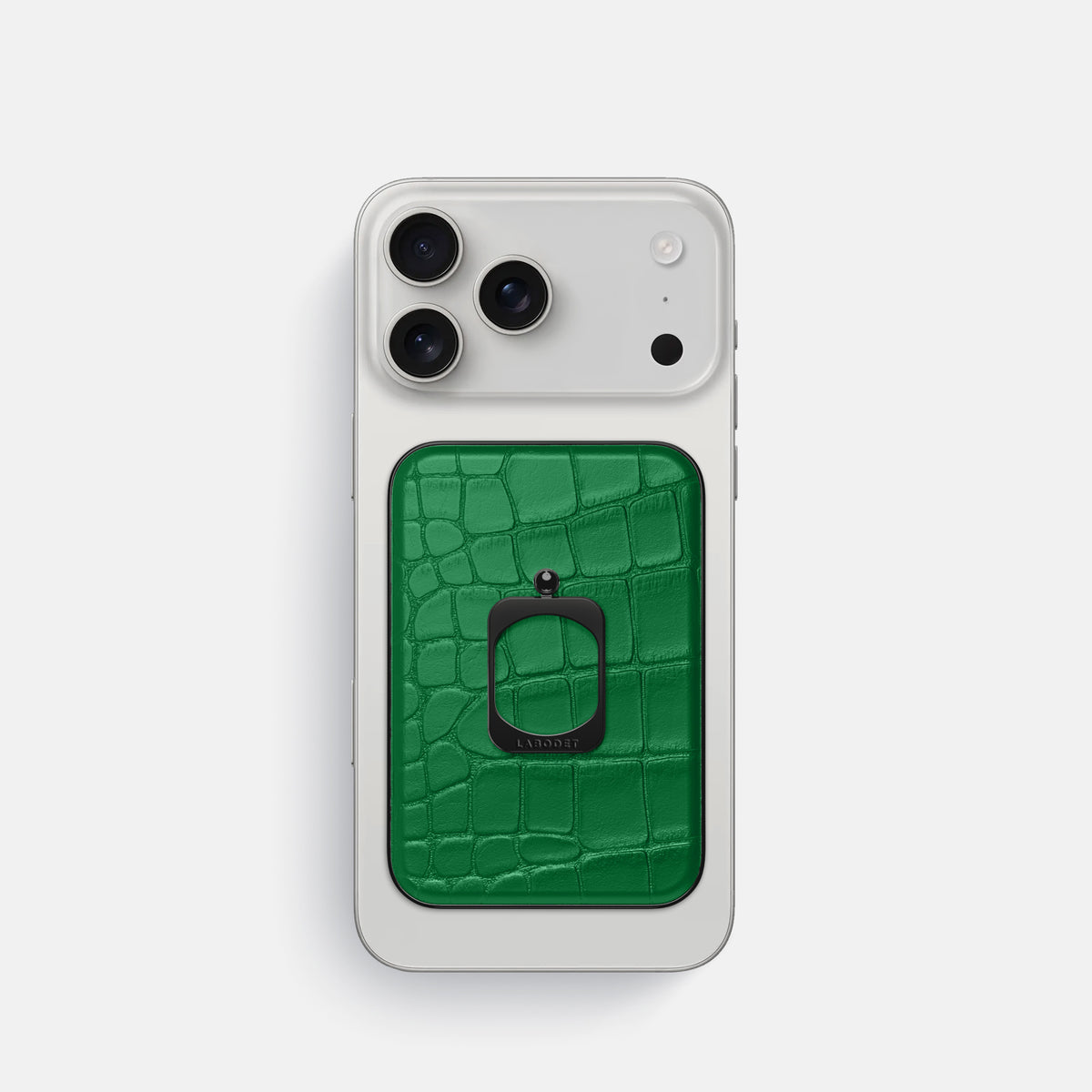 MagSafe Ring For iPhone 17 Pro In Alligator -1 | Forest-Green-Black