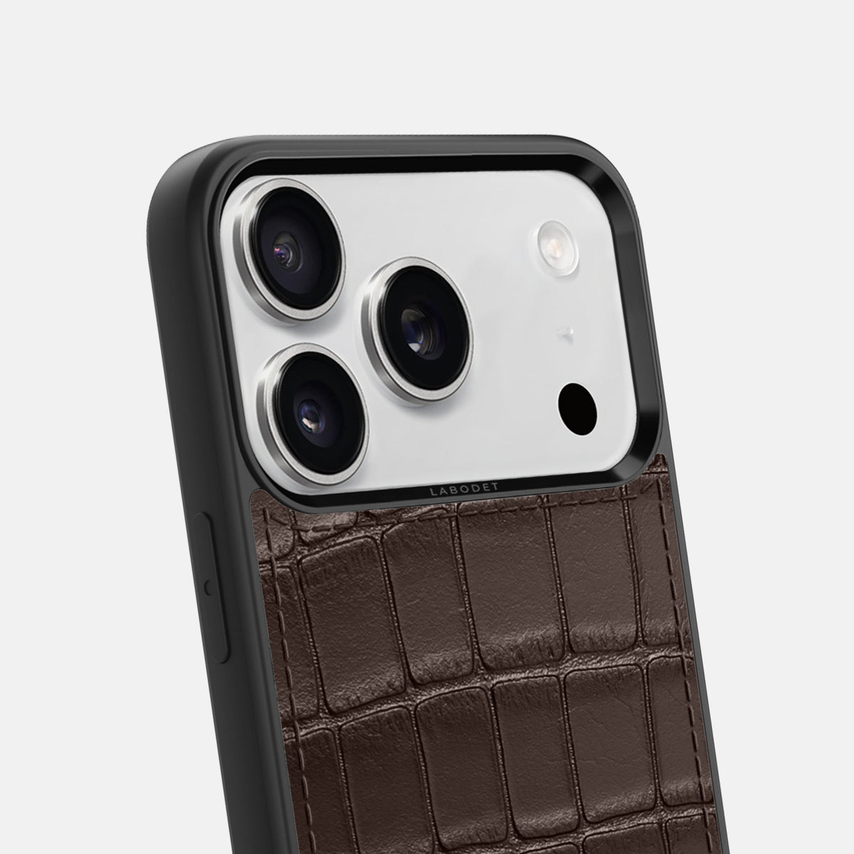 Sport Case For iPhone 18 Pro In Alligator -6 | Dark-Brown