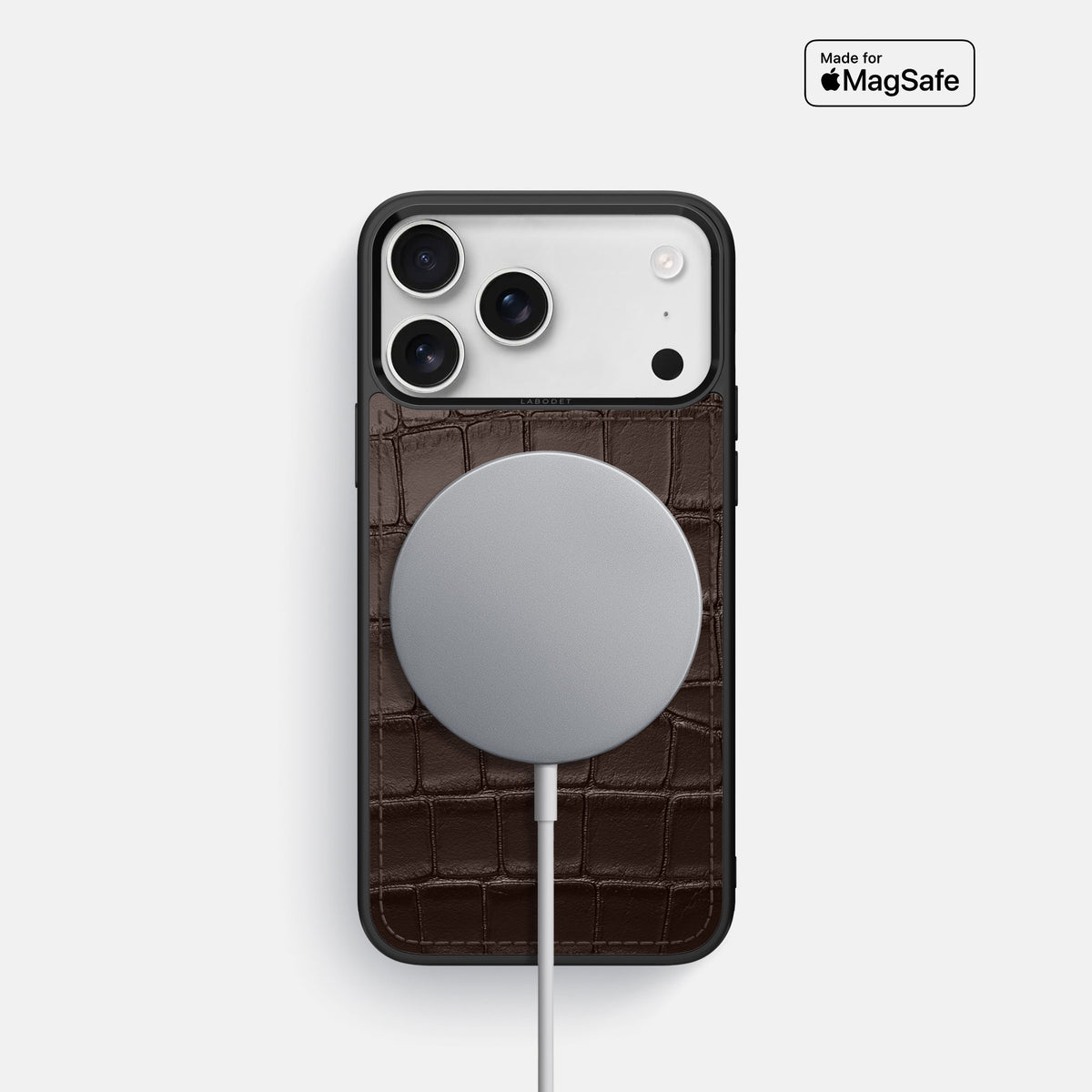 Sport Case For iPhone 18 Pro In Alligator -5 | Dark-Brown