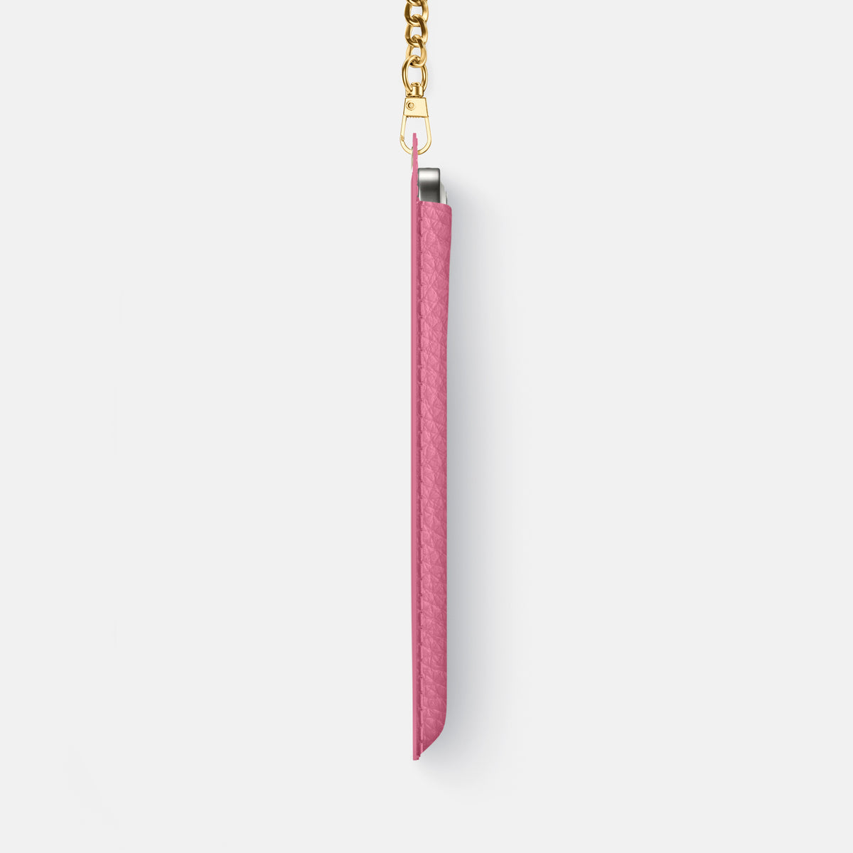 Crossbody Bag For iPhone 17 Pro Max In Calf -4 | Pink-Gold