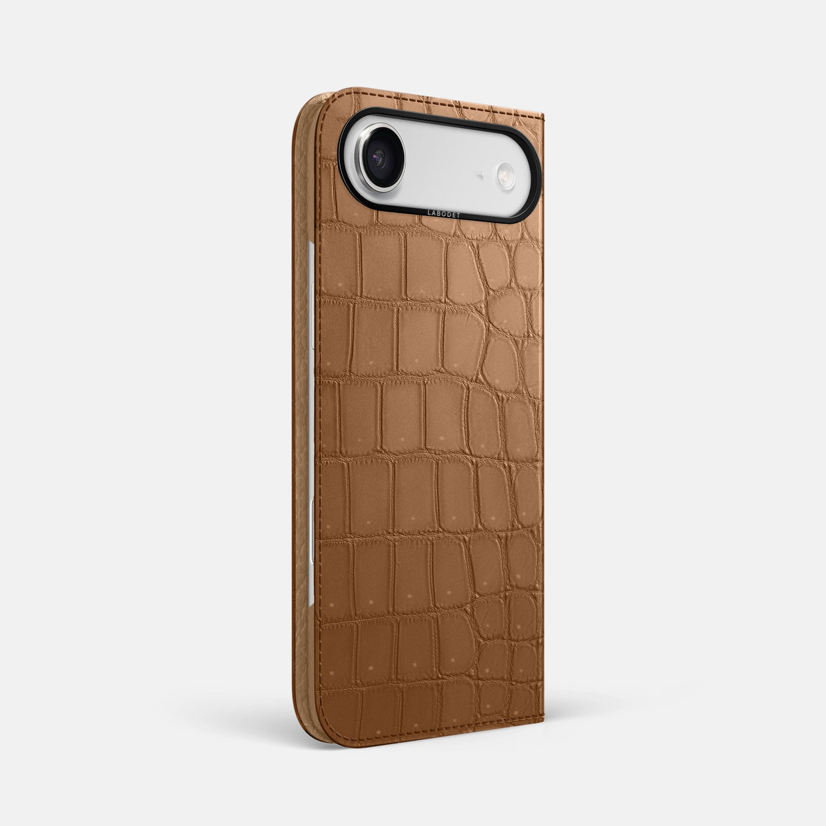 Folio Case For iPhone 17 Air In Porosus Crocodile