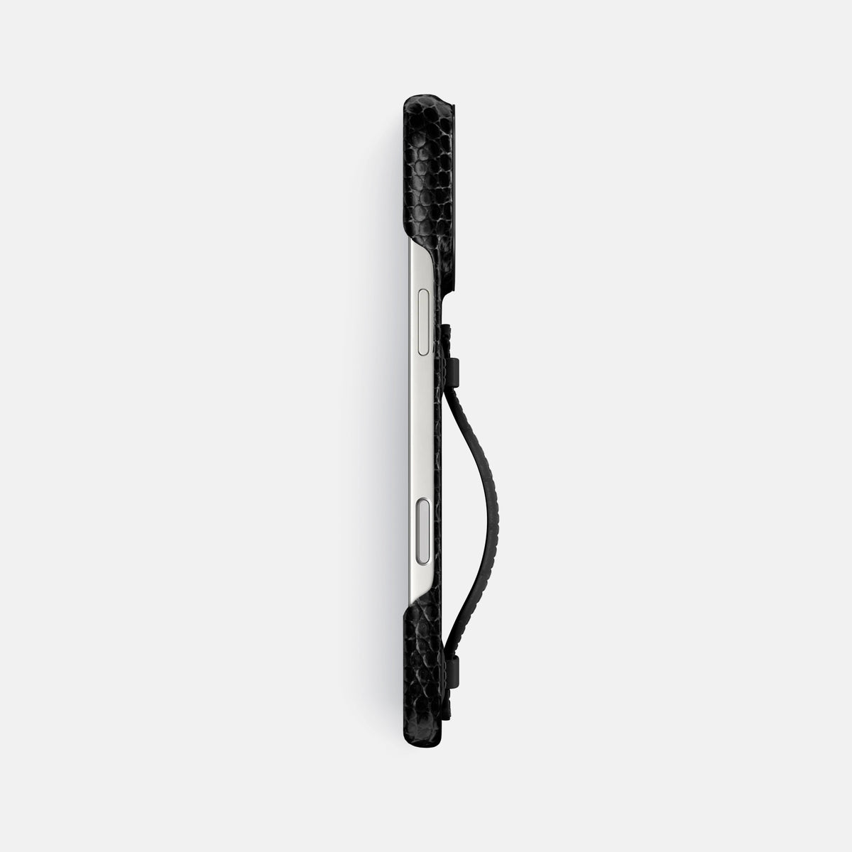 Center Handle For iPhone 17 Pro Max In Lizard -2 | Black-Black