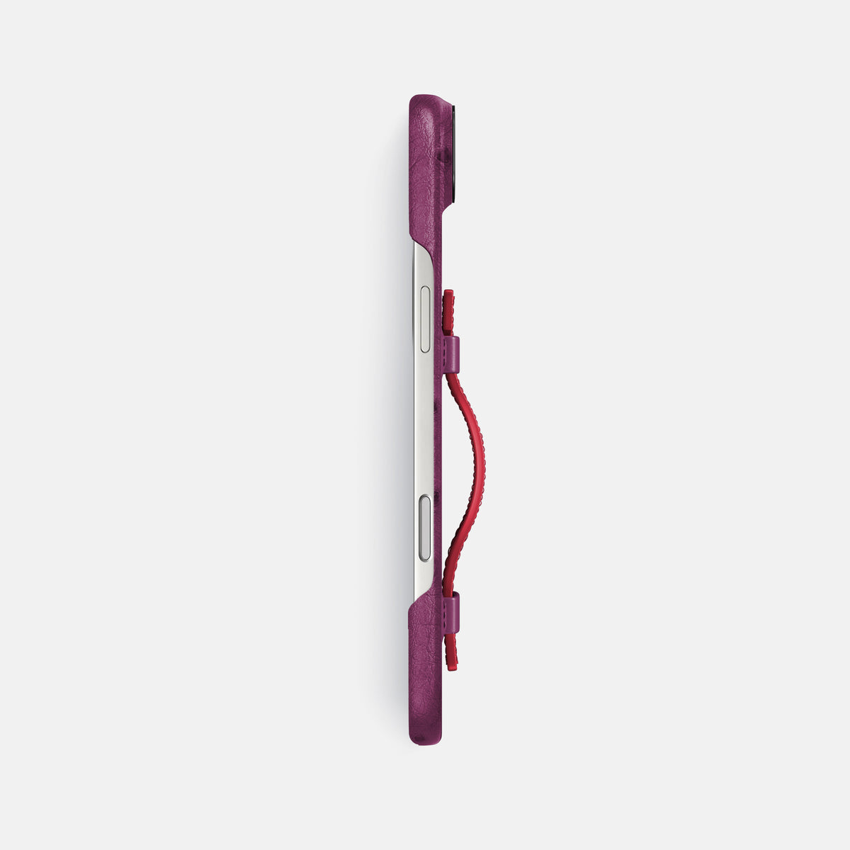 Handle Case Coloré For iPhone 17 Air In Ostrich -3 | Purple-Black