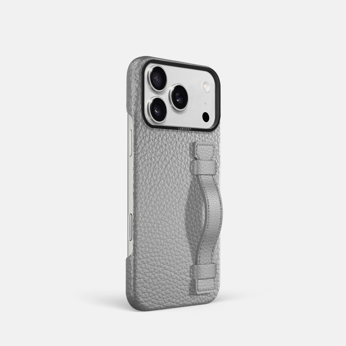 Handle Case For iPhone 18 Pro In Calf -2 | Nuage-Black