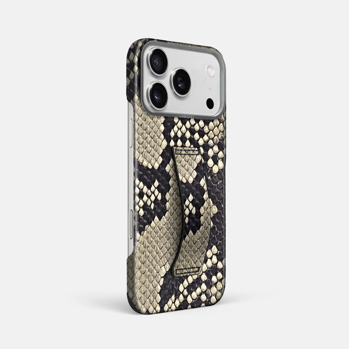 Finger Case For iPhone 17 Pro Max In Deluxe Python -2 | Savannah-Steel