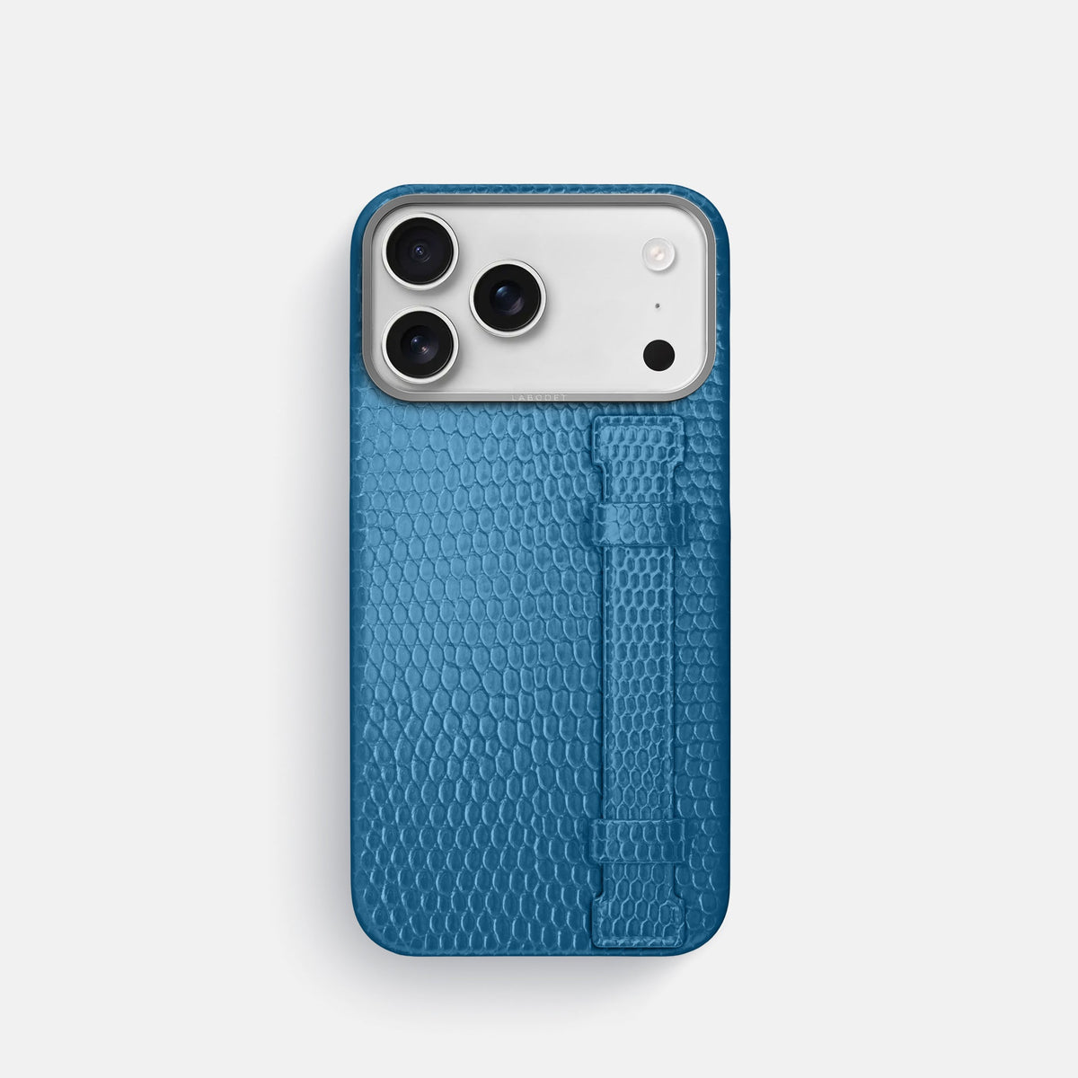 Handle Case For iPhone 18 Pro In Lizard -1 | Blue-Steel