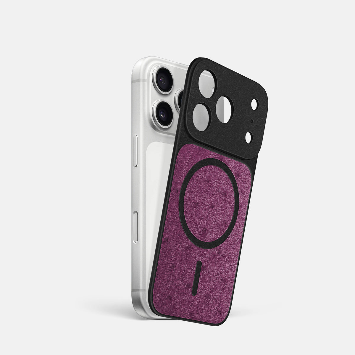 MagSafe Mask For iPhone 17 Pro In Ostrich -1 | Purple